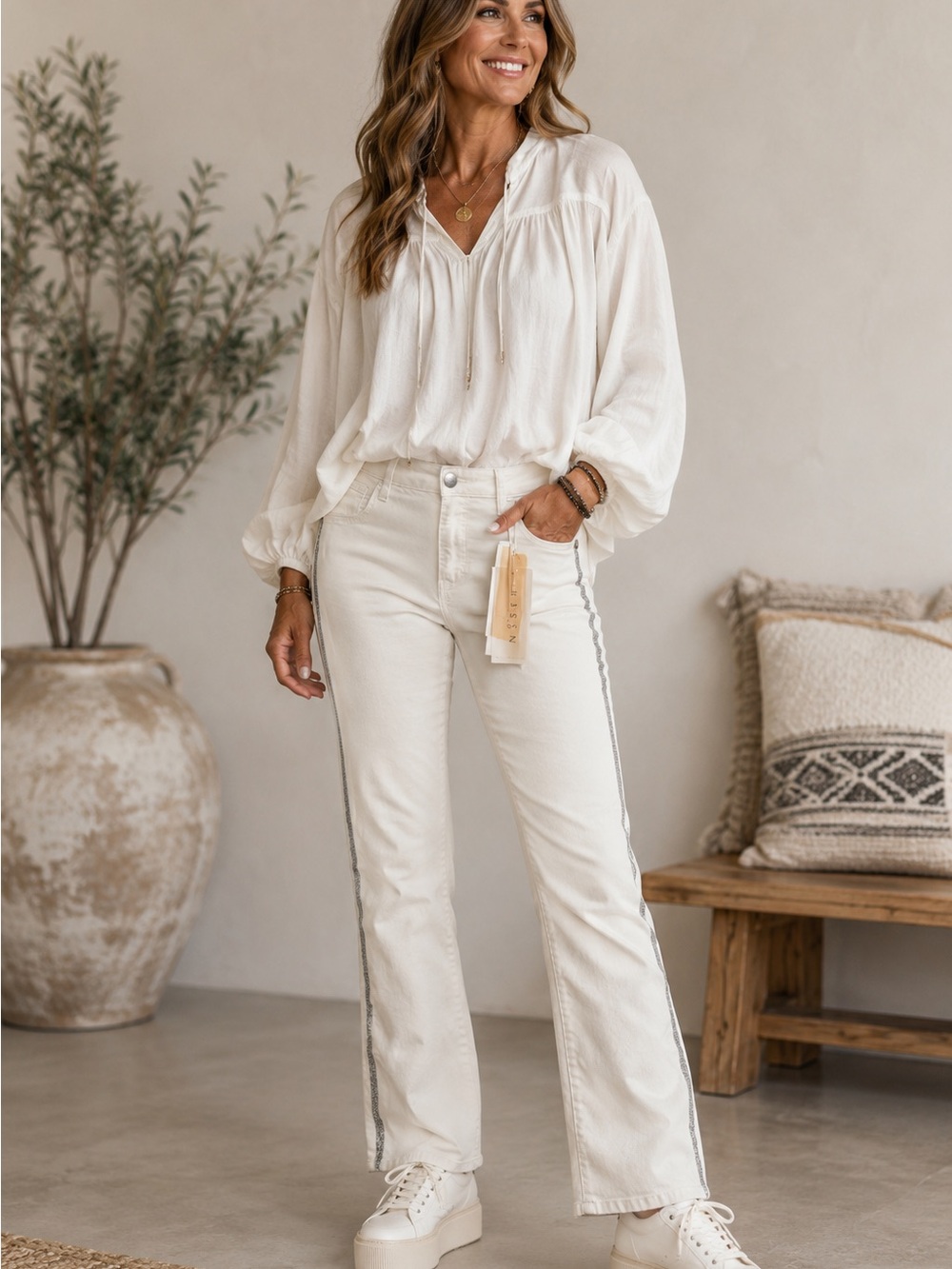 Risen Los Angeles - Vault Rhinestone Jeans - NWT - A025
